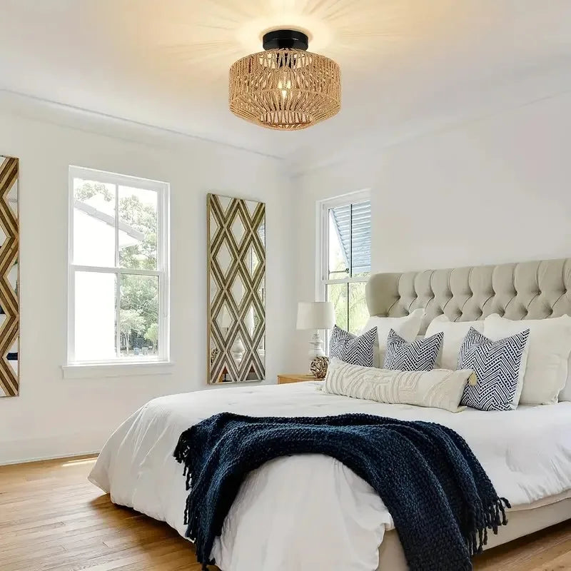 Bamboo Lustre Chandelier