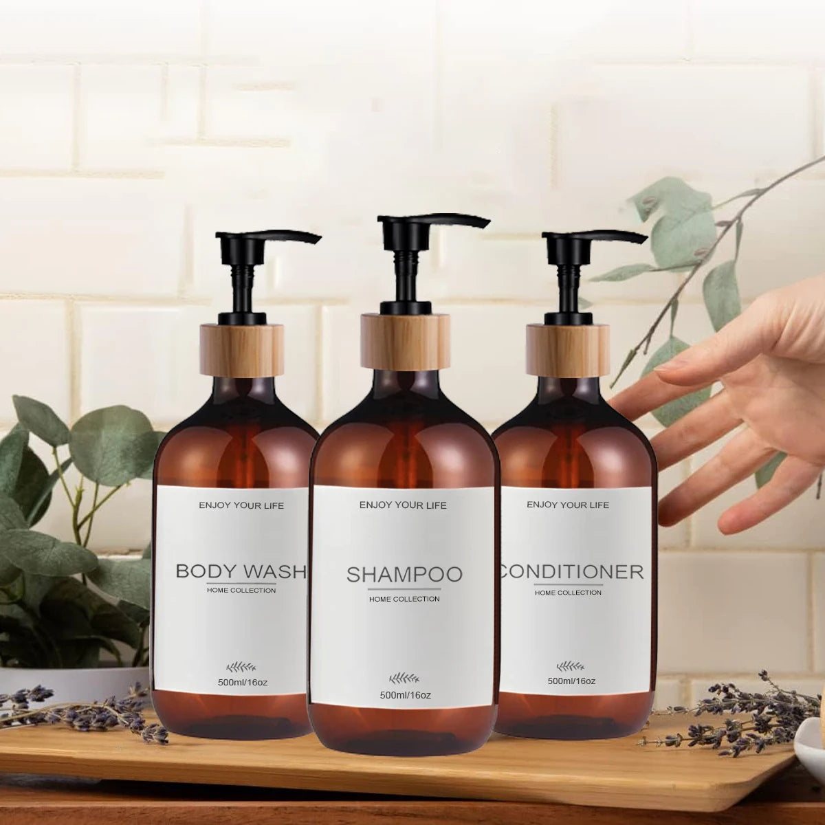 500m Dispenser Bottles (3 Pack)