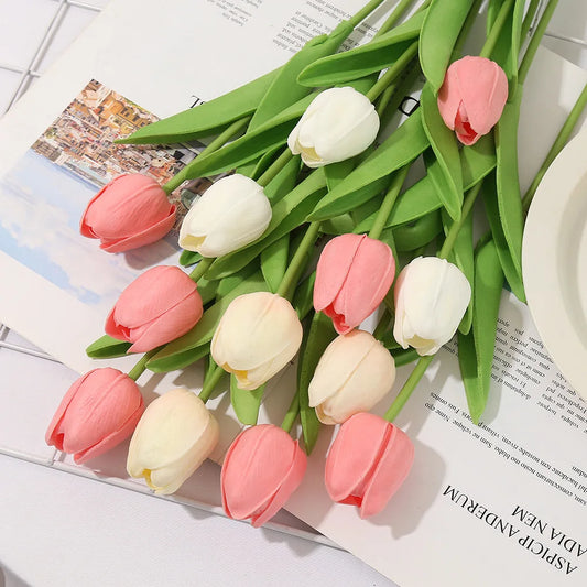 Artificial Tulip Bouquet