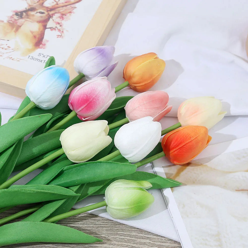 Artificial Tulip Bouquet