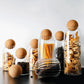 Glass Jar with Round Lid