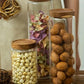 Glass Canister with Wooden Lid