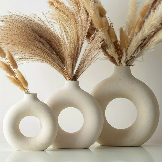 Ceramic Donut Vase