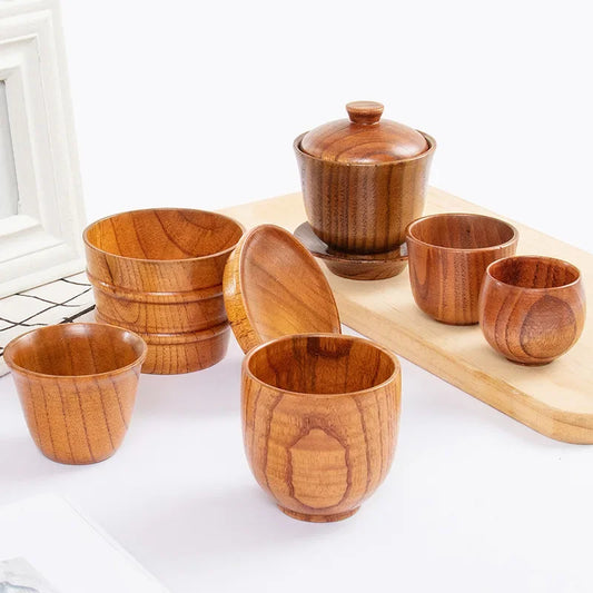 Wooden Belly Cup